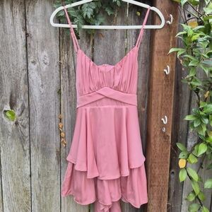 Pink Playsuit Dress
